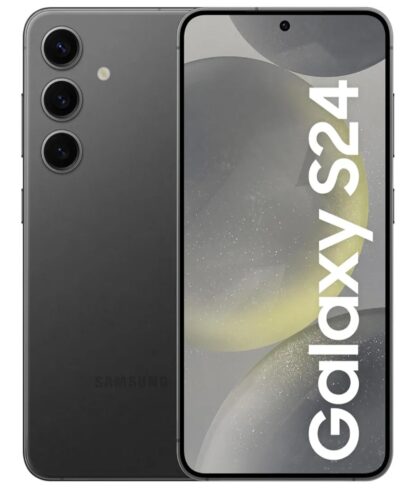 Smartphone Samsung Galaxy S24, Galaxy Al, Selfie de 12MP, Tela de 6.2" 1-120Hz, 256GB, 8GB RAMPreto