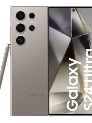 Smartphone Samsung Galaxy S24 Ultra, Galaxy Al,Selfie de 12MP, Tela de 6.8" 1-120Hz, 256GB, 12GB RAM - Titânio Cinza