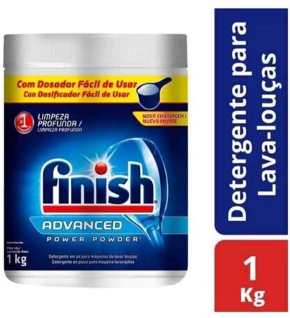 Finish Advanced - Detergente Em Pó Para Lava Louças, 1Kg