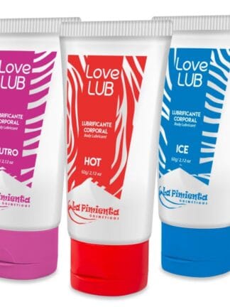 Kit 3x Love Lub Gel Lubrificante 60g La Pimienta