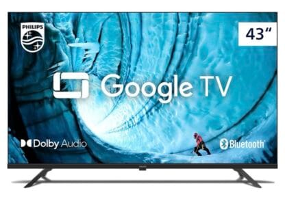 Smart TV Philips 43" Full HD 43PFG6909/78, Google TV, Comando de Voz, HDR