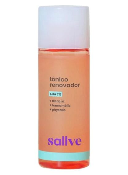 Sallve Tônico Renovador 120Ml - Aha 7%