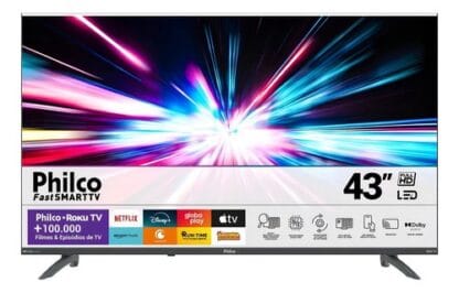 Smart Tv 43 Philco Led Roku Tv Dolby Audio
