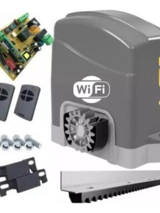 Kit Motor Portão Eletrônico Dz Wifi Bluetooth App Celular
