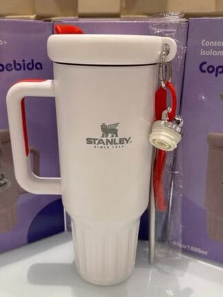 Copo térmico com canudo quencher Alça 1200ml top