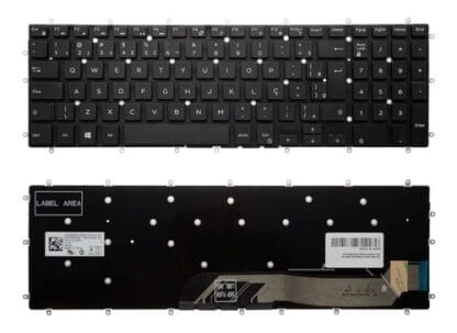 Teclado Para Notebook Dell Inspiron 15 3583 P75f P75f006 Br