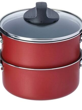 Cozi Vapor com Tampa, Brinox, Especiarias 7102/150, Vermelho Cereja