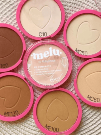 Pó Facil Compacto Aveludado Melu By Ruby Rose