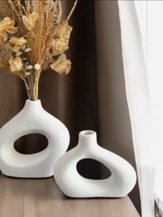 Kit de vaso decorativo rustico