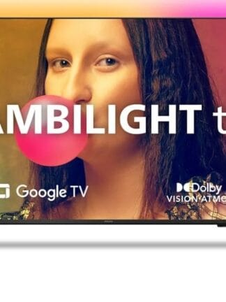 Smart TV Philips Ambilight 55" 4K 55PUG7908/78, Google TV, Comando de Voz, Dolby Vision/Atmos, VRR/ALLM, Bluetooth