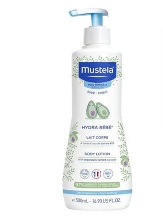 Mustela Bebê Hydra Bebê e Criança 500Ml - Hidratante Corporal e Rosto Infantil