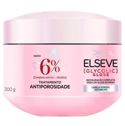 Creme de Tratamento L'Oréal Paris Elseve Glycolic Gloss 300g