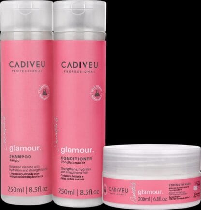 Kit Cadiveu Professional Glamour Essentials Trio (3 Produtos)