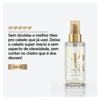 Wella Professionals Oil Reflections Light - Óleo Capilar 100ml
