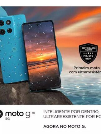 Smartphone Motorola Moto g75 5G music edition Moto Buds - 256GB 16GB (8GB RAM+8GB Ram Boost)