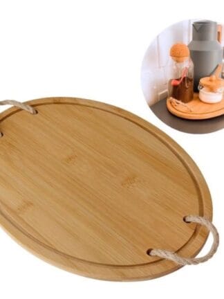 Petisqueira bambu mdf madeira luxo para frios e petiscos multiuso cozinha culinaria tabua bandeja