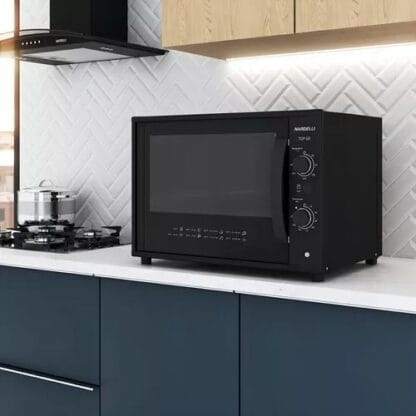 Forno Elétrico De Bancada Nardelli 60litros Black 110v