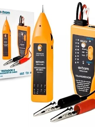 Kit Localizador Testador Cabo E Linha Rede Rj45 E Rj11