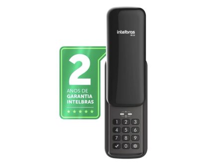 Fechadura Digital Para Uso Interno e Externo FR 10 Preto Intelbras