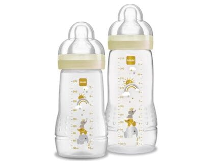 MAMadeira MAM - Easy Active Set - Mamadeiras de 270ml e 330ml - Neutra