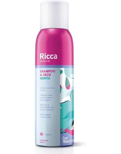 Ricca Shampoo A Seco Menta 150ml
