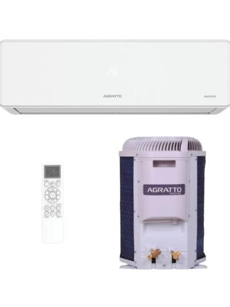 Ar Condicionado Split Inverter Agratto Hi Wall Fit Top 12000 BTUs Frio FICST12F-02I - 220V