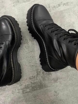 Coturno Feminino Estiloso Sola Tratorada