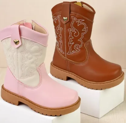 Bota Texana Infantil Menina Country