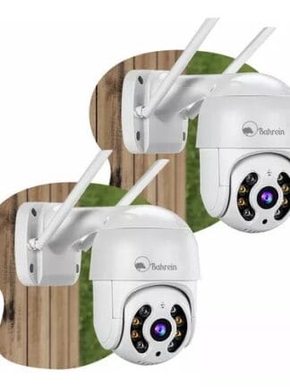 Kit 2câmera Ip Icsee Prova D'água Infravermelho Externa Wifi - Bahrein