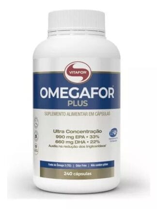 Omegafor Plus 240 Cápsulas Ômega 3 Vitafo