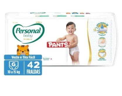 Personal Fralda Baby Premium Pants, G, 42 Unidades