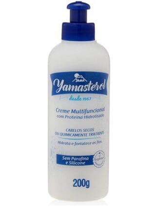 YAMA Creme Multifuncional Yamasterol Proteína Hidrolisada Yama Branco