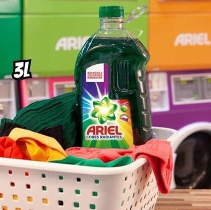 Lava Roupas Ariel Cores Radiantes - 3L