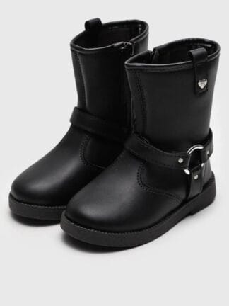 bota infantil molekinha preta