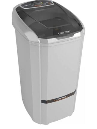 Colormaq Maquina de Lavar Roupa Semi Automatica Tanquinho 10kg LCS10 Prata 127V