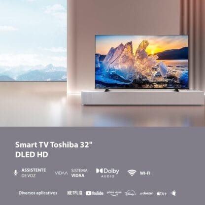Smart TV 32" Toshiba DLED HD - TB020M