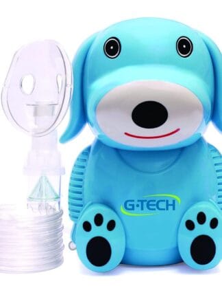 G-Tech Inalador Nebulizador Nebdog Azul Bivolt