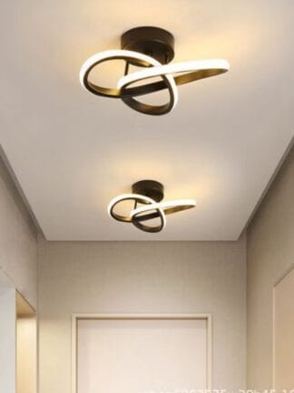 Luminária De Teto Pendente Led Moderna Lustre para Corredor Sala Quarto Cozinha