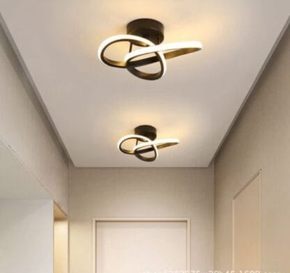 Luminária De Teto Pendente Led Moderna Lustre para Corredor Sala Quarto Cozinha