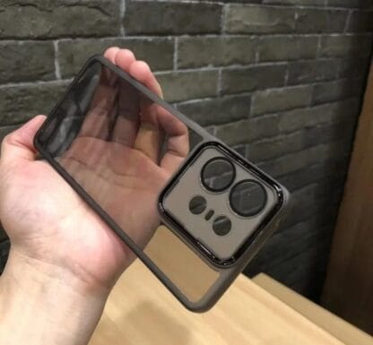 Capa Protetora De Filme De Lente De Câmera Para Motorola Moto Edge 50 Ultra 50fusion Silicone Transparente