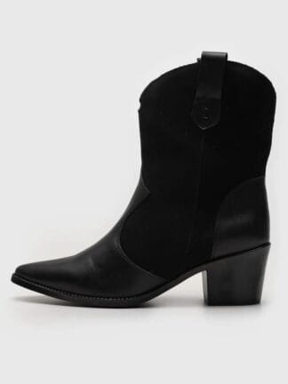 Bota Western Santa Lolla Camurça Preta