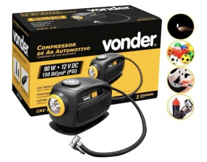 Vonder CAV 12 - Compressor de Ar Automotivo, 12 V