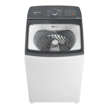 Máquina de Lavar Brastemp 15Kg Branca com Ciclo Tira Manchas Advanced e Smart Sensor - BWF15AB • 110V