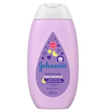 Loção Hidratante Relaxante Para Uso Diário Johnson's Baby Hora Do Sono, 200mL