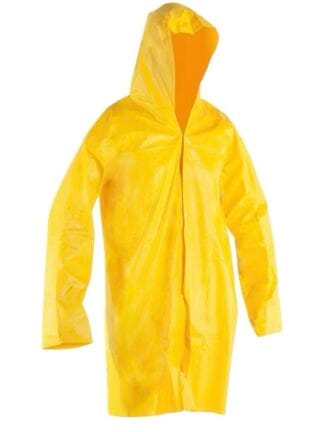 Nove 54, Capa De Pvc Laminado, com Forro, Large (G), Amarela.