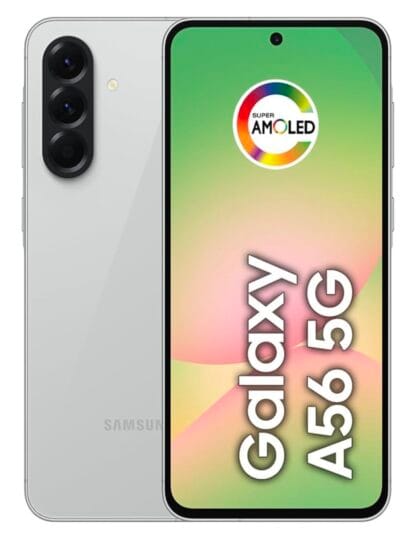 Smartphone Samsung Galaxy A56 5G 256GB, 8GB RAM, Câmera 50MP, IP67, Super AMOLED 6.7", Recursos AI, Cinza