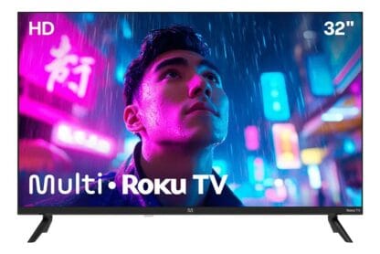 Smart TV Dled 32 HD Mult essencial Roku Wi-fi