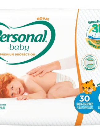 Personal Fralda Baby Premium Protection Grande 30