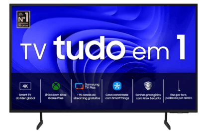 Smart TV Samsung 43" UHD 4K CRISTAL