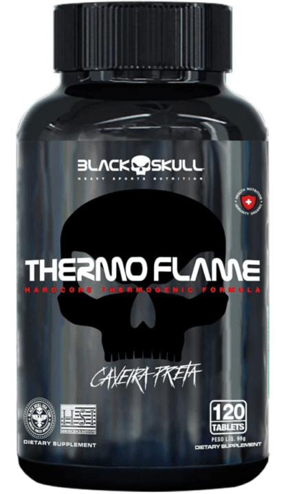 THERMO FLAME 60 TABLETES, Black Skull